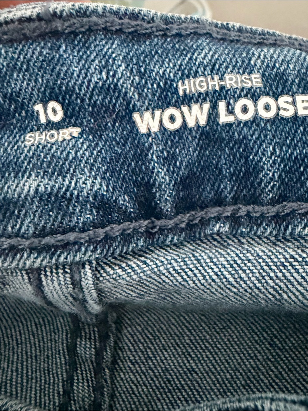 Old Navy Women's High-Rise Wow Loose Straight Leg Jeans - Blue